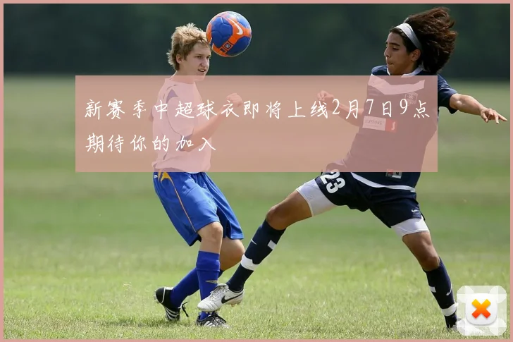 新赛季中超球衣即将上线2月7日9点期待你的加入